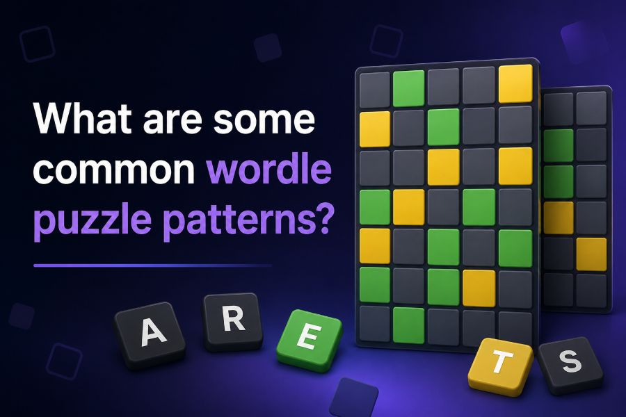 Common Wordle puzzle patterns
